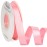 Ribbli Pink Satin Ribbon 5/8 inch x Continuous 25 Yards,Double Faced Satin Use for Craft, Gift Wrapping, Christmas Ornaments, Hair Bows, Bouquet Bows