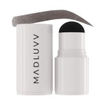 MADLUVV Brow Stamp Refill* - Color Stamp for Brows & Root Touch Up for Women & Men, Instantly Conceal Hair Loss, Grey Hair, Thinning Hair with Stain-Proof/Smudge-Proof Powder Formula (Dark Brown)