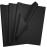 Bobobag 100 Sheets 20X14 Black Tissue Paper Bulk for Gift Bags Wrapping Paper, Halloween Birthday Showers Arts Craft Party Favor Decoration