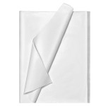 Bobobag 100 Sheets 20X14 White Tissue Paper for Gift Bags, Recyclable Gift Wrapping Paper, Christmas Tissue Paper Holiday Arts Craft Decoration