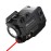 CRONHAWK 500 Lumens Tactical Weapon Flashlights Laser Sight - Rail-Mounted Light and Red Laser Light Combo for Pistol with Picatinny Rail and GL Rails - Magnetic Charging Port