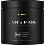 20,000mg 16x Strength Lions Mane Supplement Capsules Super Nootropic w. Ashwagandha & Rhodiola - Highest Potency Lion\'s Mane Mushroom Extract 50% Polysaccharides Brain Supplements for Memory and Focus