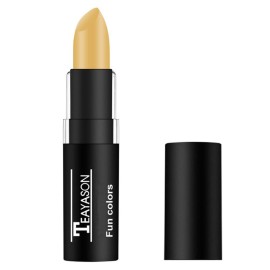 Go Ho Makeup Yellow Cream-Blendable Stick - Waterproof Yellow Eye Black Face Body Paint Stick Professional SFX Makeup,Softball/Baseball Eye Black,Safe Facepaint Nose&Lip Smacking for Halloween