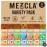 Mezcla Puff Crispy Protein Bars, Gluten Free & Vegan Protein Bars, 10g Protein, Alt for Crispy Rice Treat, Granola Bars & Breakfast Bars, Healthy Snacks for Adults, Variety Pack, 8 Count