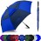 Baraida Golf Umbrella Large 62/68/72 Inch, Extra Large Oversize Double Canopy Vented Windproof Waterproof Umbrella, Automatic Open Golf Umbrella for Men and Women and Family.(72 Inch,Royal/Navy Blue)
