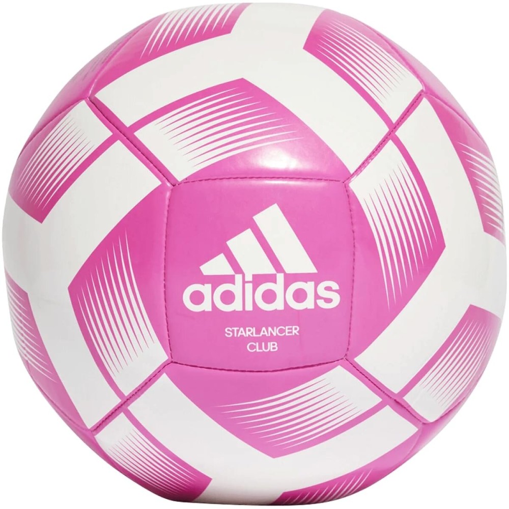 adidas Unisex-Adult Starlancer Club Ball, Team Shock Pink/White, 4