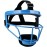 Dinictis Softball Face Mask, Lightweight, Comfortable, with Wide Field Vision, Durable and Safe Face Guards, Premium Protective Softball Fielder\'s Mask-Blue-Child(S)