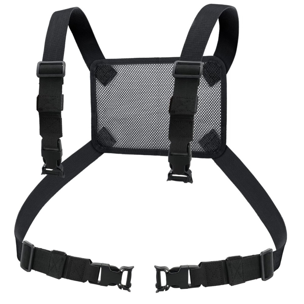 WYNEX Tactical Large Admin Pouch of Double Layer Design, Molle EDC EMT Utility Pouch with Map Sleeve Modular Tool Pouches Large Capacity Flag Patch Included (Harness)