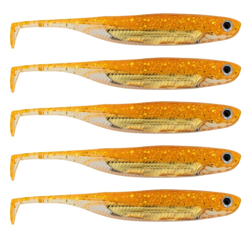 QualyQualy Soft Plastic Swimbait Paddle Tail Shad Lure Soft Bass Shad Bait Minnow Paddle Tail Swim Bait for Bass Trout Walleye Crappie - 2.75in, 3.14in, 3.94in, 5in