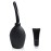 Abyclean Anal Douche Enema Bulb Kit Vaginal Douche Enema Cleaner for Womens or Mans Health (500ml Black)