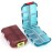 2PCS Travel Pill Box, Cute Pill Organizer, Small Pill Case, Portable Medicine Organizer for Purse, with 10 Compartments for Different Medicines
