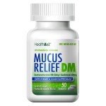 HealthA2Z Mucus Relief DM | Dextromethorphan HBr 20mg | Guaifenesin 400mg | No Benzene | Cough, Immediate Release, Uncoated (50 Count (Pack of 1))