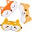 Haysandy Cute Eye Mask for Sleeping 3 Pieces Cartoon Dog Face Eye Cover Funny Animal Cat Sleeping Mask Soft Lightweight Night Sleep Kitty Blindfolds for Women Men Kids(Dog, Fox)