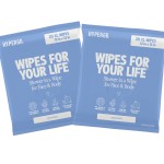 HyperGo XL Body Wipes for Women & Men - 12 x12 Rinse-Free Full Body Cleansing Wipes 2-20 Count Packs - Unscented | Biodegradable, Hypoallergenic, Aloe-Infused | Gym, Festival, Camping Essentials