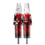 CNC Tattoo Cartridges Needles 20Pcs 12 Standard Magnum 5M1 Disposable Needles with Membrane EN04-20-1205M1