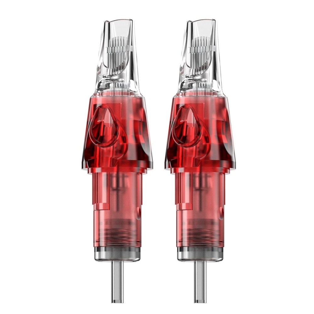 CNC Tattoo Cartridges Needles 20Pcs 12 Standard Magnum 23M1 Disposable Needles with Membrane EN04-20-1223M1