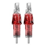 CNC Tattoo Cartridges Needles 20Pcs 12 Standard Magnum 23M1 Disposable Needles with Membrane EN04-20-1223M1