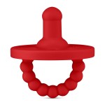 Ryan & Rose Cutie PAT Pacifier Teether (Stage 1, Red)