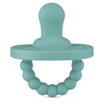 Ryan & Rose Cutie PAT Pacifier Teether (Flat, Seaglass)