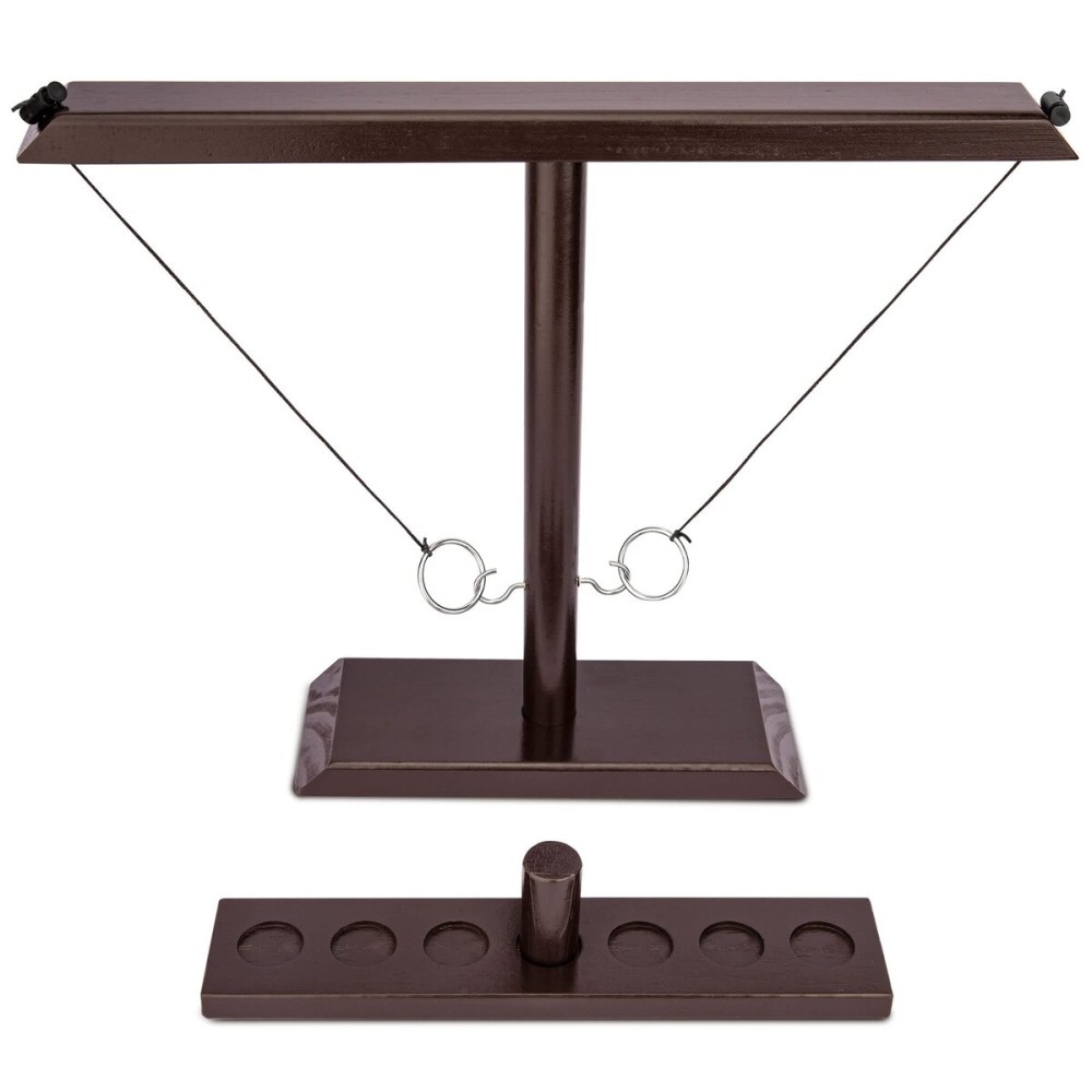 DreamToyz Ring Toss Game - Hook and Ring Game - Easy and Quick Installment Within Seconds - Largest Size 17 inch by 13 inch