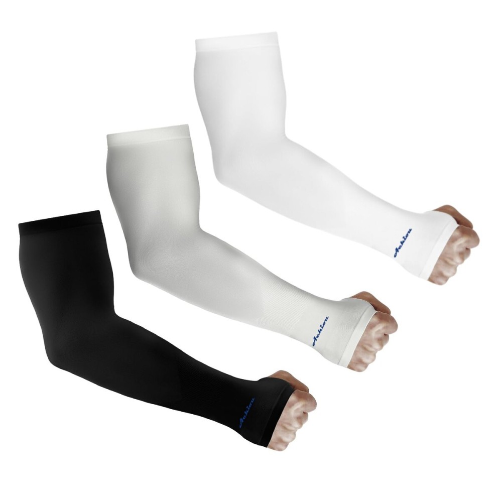 Achiou Arm Sun Sleeves Compression UV Protection Cooling for Men Women Summer Sunblock Basketball Football, Cover Arms Tattoo