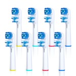 Replacement Brush Heads Compatible with Oral B- Double Clean Design, Double Clean Brush Heads, Compatible with Braun Oral-B Dual Clean Electric Toothbrush (8-Pack)