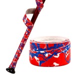 INSUM Baseball Bat Grip Tape Softball Bat Wrap Grip Tape 1.1mm (RED ASP)