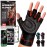 MhIL Workout Gloves for Men - Comfortable Gym Gloves for Men with Enhanced Grip for Safety and Hand Protection - Weight Lifting Protection with Wrist Wraps Support for Performance Boost and Style