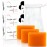 Kojie San Skin Brightening Soap - The Original Kojic Acid, Dark Spot Remover Bar Soap with Coconut & Tea Tree Oil - 100g x 3 Bars with Net