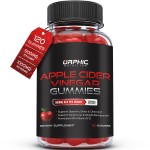 ORPHIC NUTRITION Apple Cider Vinegar Gummies - 1000mg - ACV Weight Loss Gummies - Supports Digestion, Detox & Cleansing - VIT B12, Beetroot - Gomitas de Vinagre de Manzana (120 pcs)