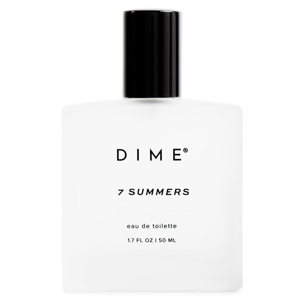 DIME Beauty 7 Summers Perfume for Women, 1.7 oz / 50 ml - Sweet Floral Scent, Clean Fragrance Eau de Toilette, Hypoallergenic