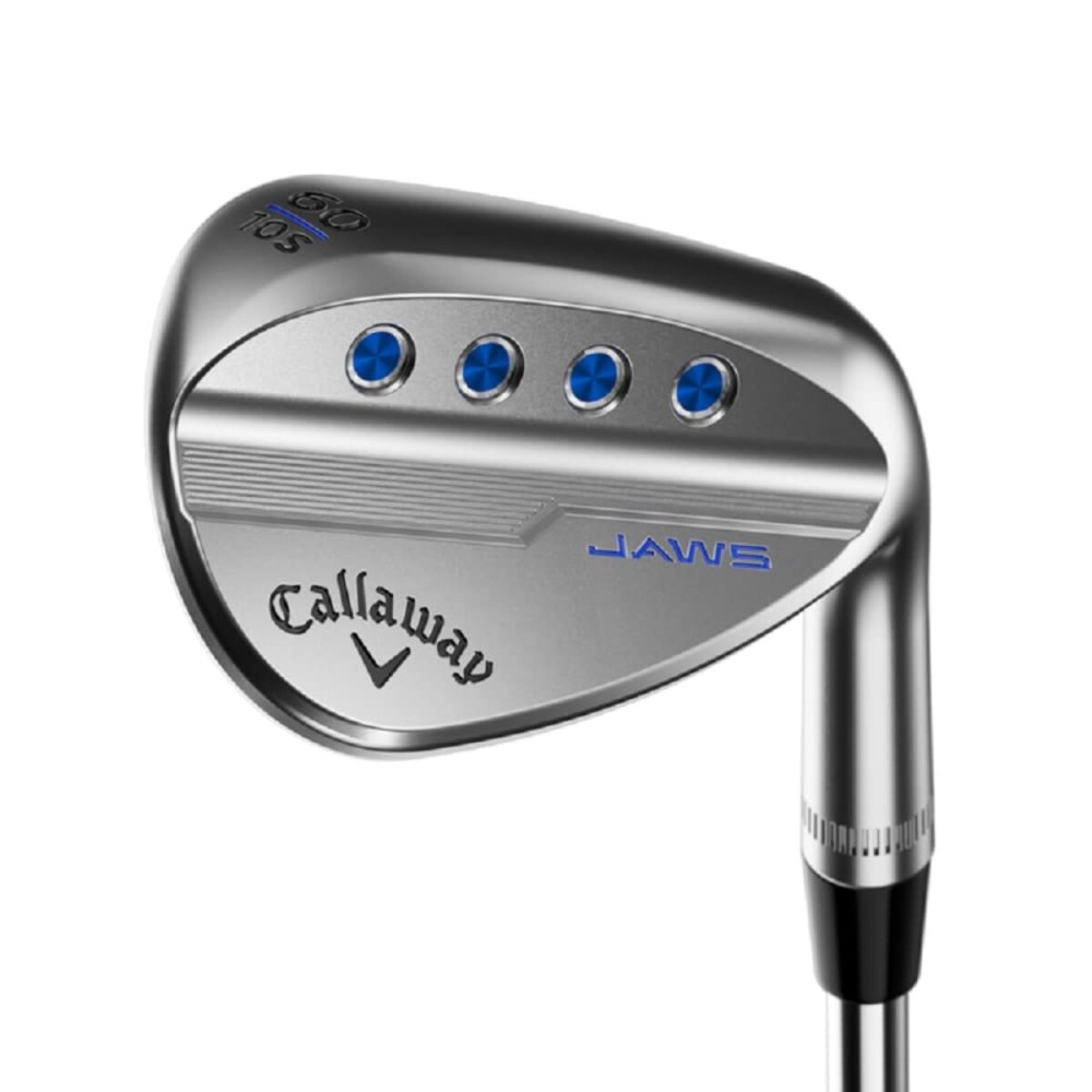 Callaway Golf MD5 Jaws Wedge (Chrome (2022), 60 Degree (Right Hand), W Grind, 12* Bounce, Steel Shaft)