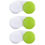 RHUI Contact Lens Case for Travel, Daliy Use-Green