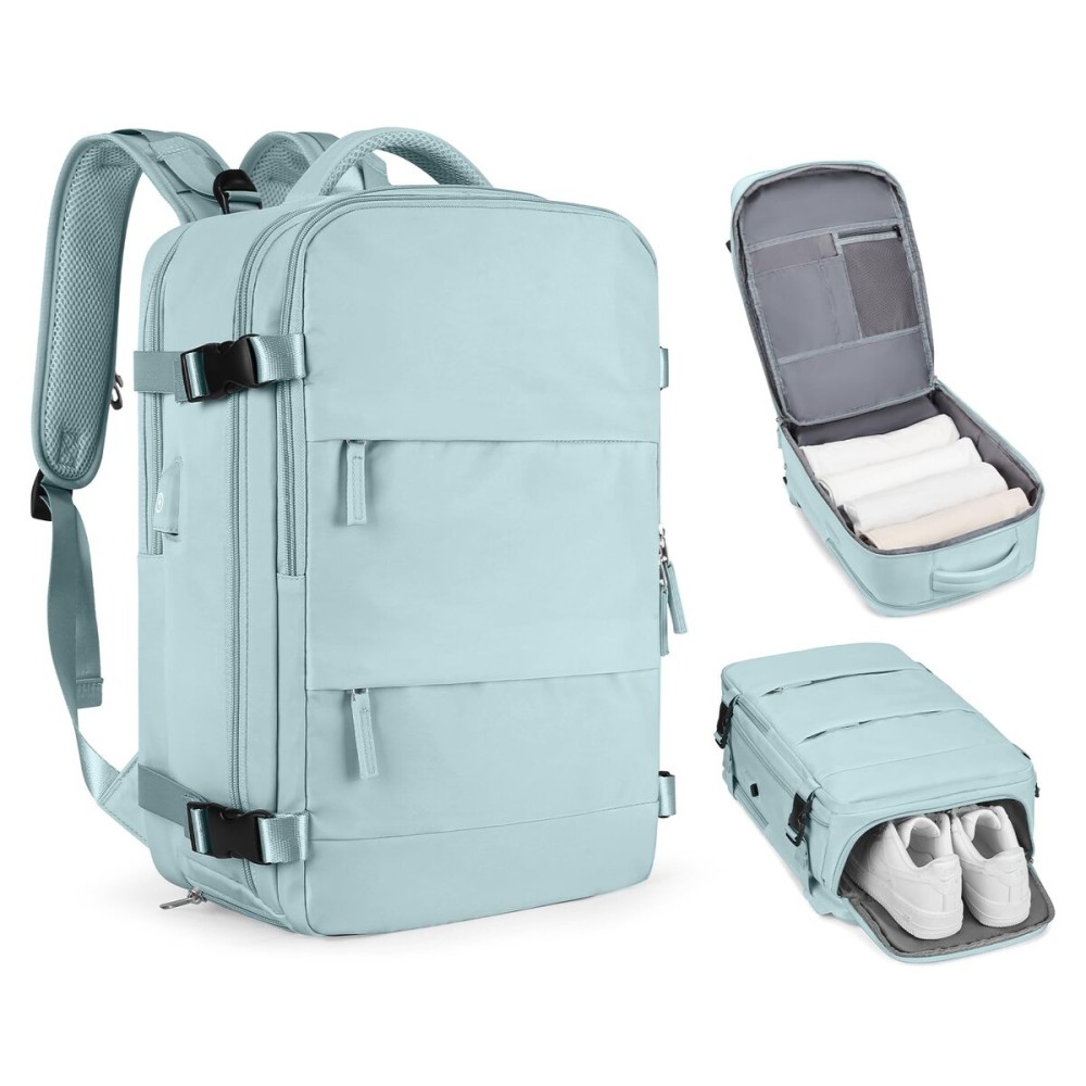 Personal Item Travel Backpack For Women Men Airline Approved Carry On Backpack Flight Approved Waterproof Sports Luggage Backpack Casual Daypack Small Hiking Backpack