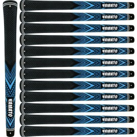 Yamato Innovative Golf Grips 13 Pack Midsize/Standardsize Golf Club Grips, All-Weather Firm Control And High Performance Grips Provides Superior Comfort And Responsiveness,4 colors Available