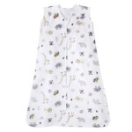 HALO SleepSack, 100% Cotton Wearable Blanket, Swaddle Transition Sleeping Bag, TOG 0.5, Animal Paint, Large, 12-18 Months