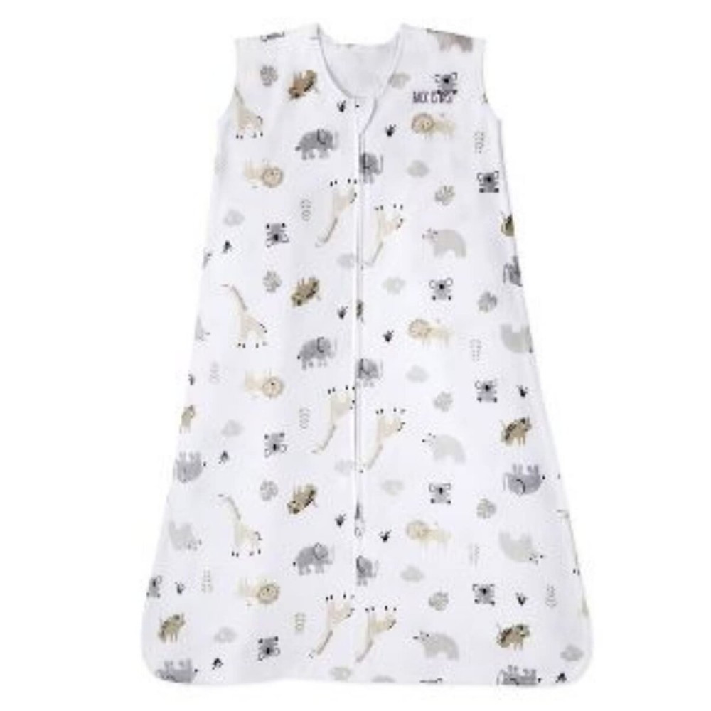 HALO SleepSack, 100% Cotton Wearable Blanket, Swaddle Transition Sleeping Bag, TOG 0.5, Animal Paint, X-Large, 18-24 Months