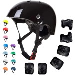 JeeFree Adjustable Gradient Color Skateboard Helmet for 3-5-8-14+AgesToddler Kids Youth Adult Girls Boys Woman.Bike Helmet for Multi-Sports Cycling Bicycle Scooter Inline Roller Skate Rollerblading