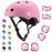 Adjustable Kids Toddler Helmet and Pads Set for 3-5,5-8,8-14+Ages,Skateboard Bike Helmet with Knee Pads,Elbow Pads & Wrist Guards for Boys & Girls,Fit for Skateboard,Skating,Biking,Cycling,Scooter