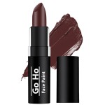 Go Ho Camo Face Paint Brown Stick - Maroon Eye Black Stick Hunting Face Body Paint Professional SFX Makeup,Safe Facepaint Nose&Lip Smacking for Halloween(Brown Color)