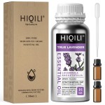 HIQILI 16 Ounces Lavender Essential Oil Pure, 100% Natural for Aromatherapy Diffuser, Skin Care, Hair, Includes Premium Glass Dropper-16 Fl Oz