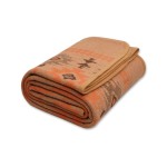 ACUSHLA Merino Wool Blanket - Warm Thick Washable Large Bed Couch Camping Outdoor Throw Blanket All Seasons 79X63, Myers Khaki