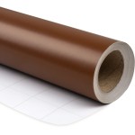 RUSPEPA Chocolate Brown Wrapping Paper Solid Color for Christmas, Wedding, Birthday, Shower, Congrats, and Holiday - 30 inches x 32.8 feet