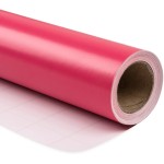 RUSPEPA Hot Pink Wrapping Paper Solid Color for Wedding, Birthday, Shower, Congrats, and Holiday - 30 inches x 32.8 feet