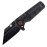 ARTISANCUTLERY Tactical Knife Proponent Subsize (1820PS) D2 Steel Black PVD Blade with G10 Handle, Black