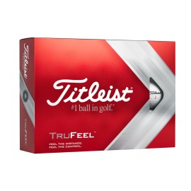 Titleist TruFeel Golf Balls Matte Red 1 Dozen