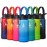 Farsea Insulated Water Bottle With Paracord Handle, Protective Silicone Boot and 2 Lids (Straw Lid & Spout Lid), Stainless Steel Water Bottle Wide Mouth, Double Wall Sweat-Proof BPA-Free, 32 oz