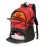 WOLT | Basketball Backpack Large Sports Bag with Separate Ball Holder & Shoes Compartment, Best for Basketball, Soccer, Volleyball, Swim, Gym, Travel(Red)