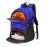 WOLT | Basketball Backpack Large Sports Bag with Separate Ball Holder & Shoes Compartment, Best for Basketball, Soccer, Volleyball, Swim, Gym, Travel(Blue)