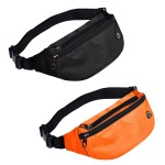 2 Packs Fanny Packs for Men and Women, Waterproof Sports Waist Pack Bag for Travel Hiking Running Hands-free